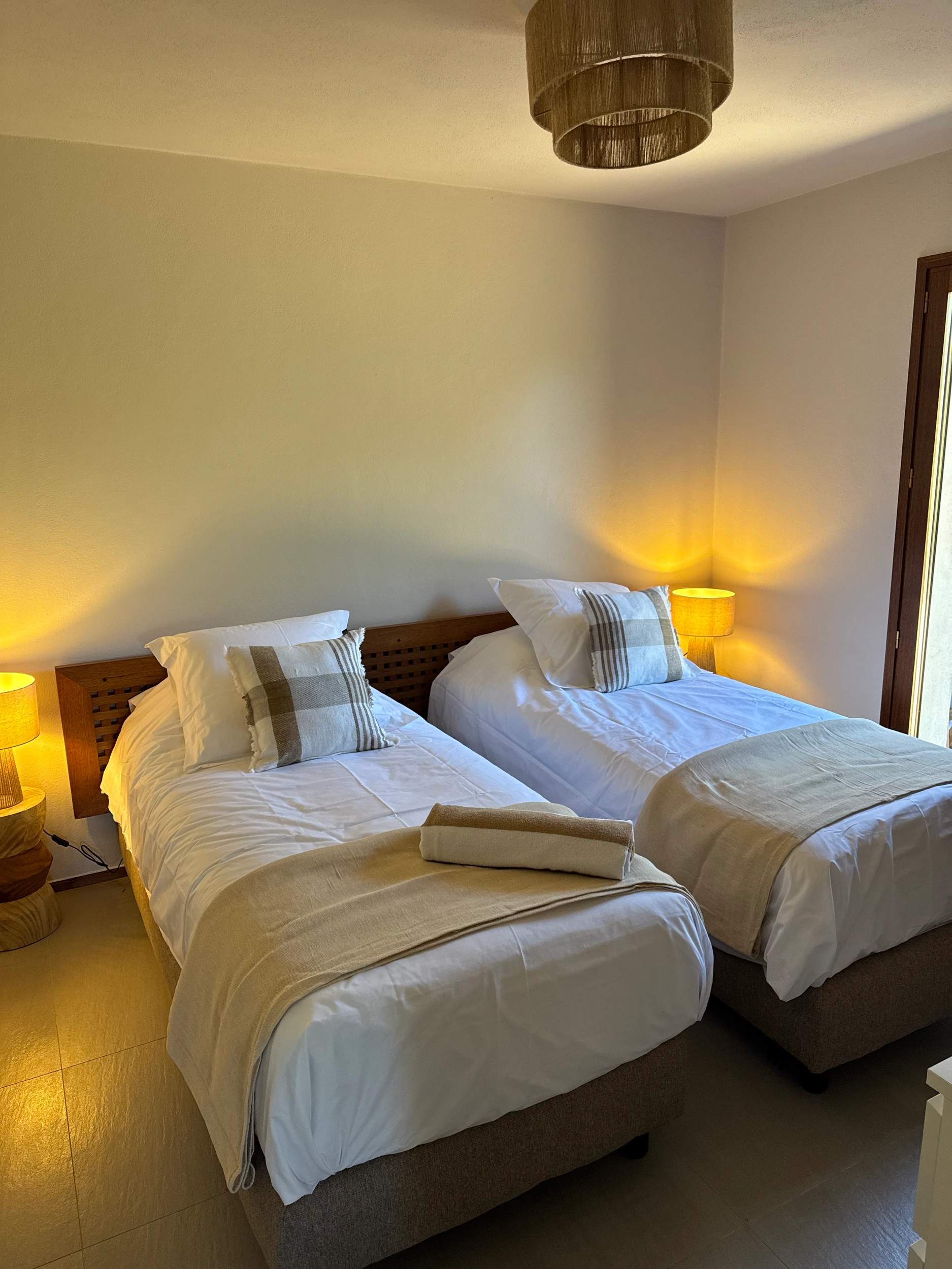 la chambre double de la villa d'U Laricciu