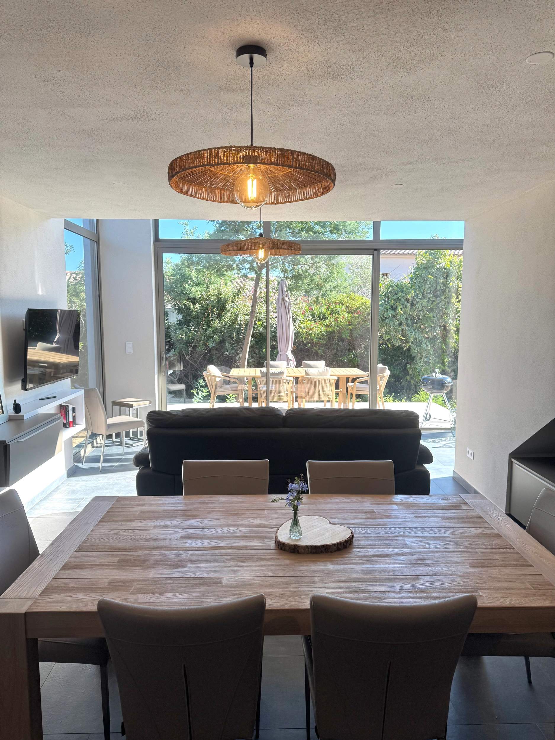 Le salon de la villa U Figu