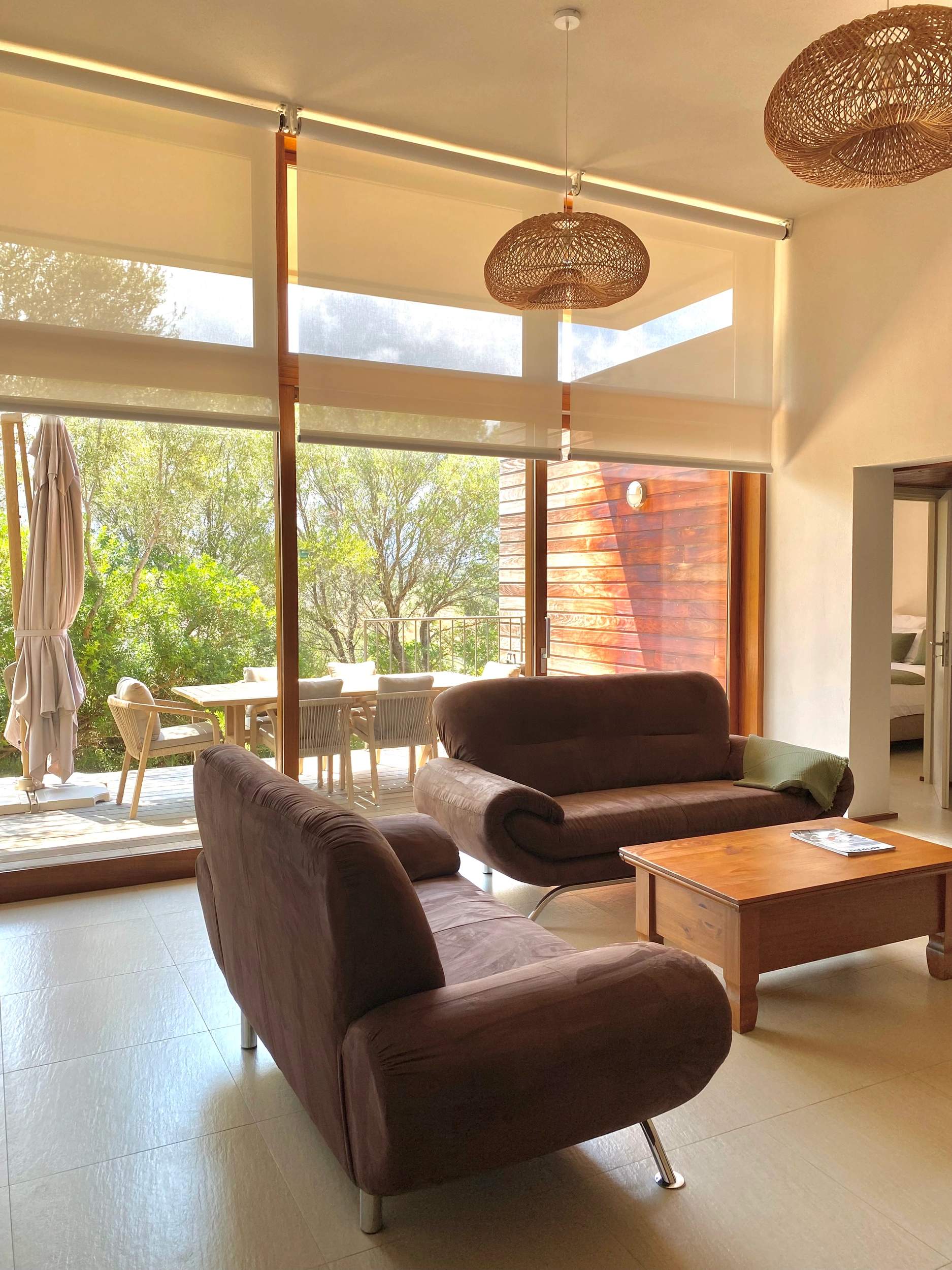 le salon de la villa Alivu